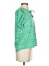 Crown & Ivy Green Short Sleeve Blouse Size XS - photo 4