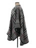 V.Fraas 100% Acrylic Gray Poncho One size - photo 5