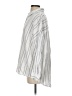 Wild Fable Stripes Silver White Long Sleeve Button-Down Shirt Size S - photo 5