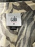 CAbi Animal Print Ivory Tan Sleeveless Blouse Size M - photo 6