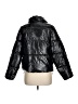 A New Day 100% Nylon Solid Black Snow Jacket Size M - photo 2