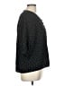 Mushrooms Polka Dots Black 3/4 Sleeve Blouse Size M - photo 4
