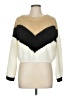 rue21 100% Acrylic Chevron-herringbone Ivory Pullover Sweater Size M - photo 1