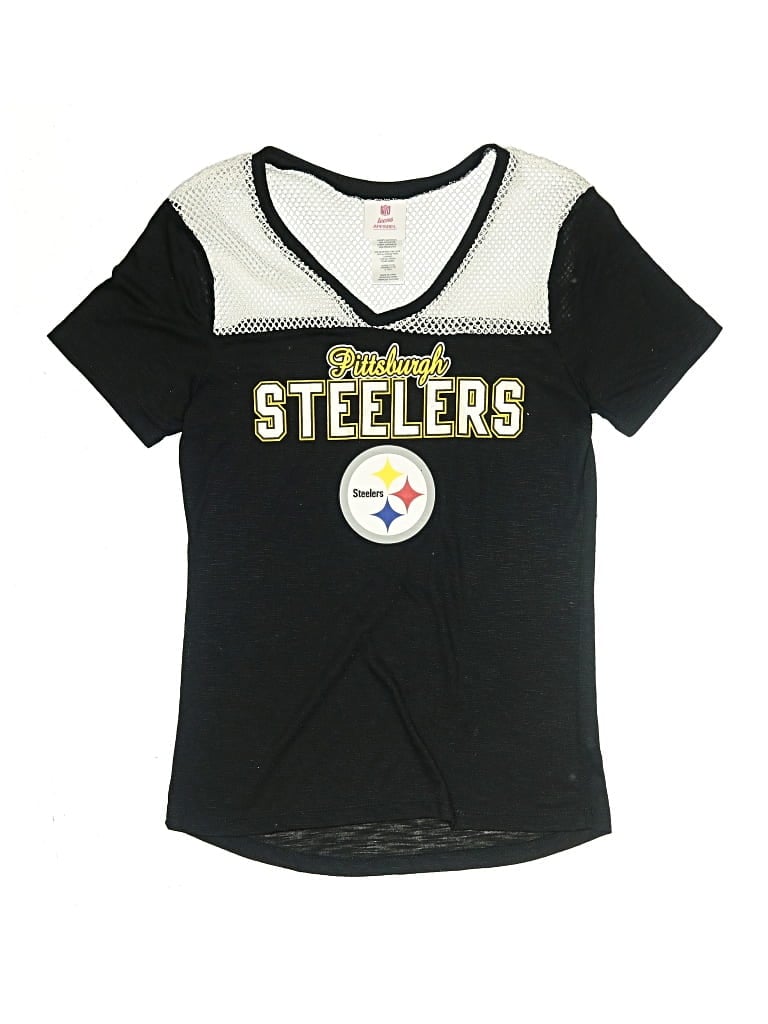 Pre-owned Nfl Kids' Short Sleeve T-shirt In Black