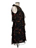 CUE 100% Polyester Black Cocktail Dress Size 8 - photo 4