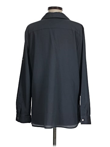 Calvin Klein Long Sleeve Blouse (view 2)