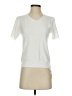 M&B Ivory White Short Sleeve Top Size XXS (estimated) - photo 1