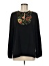 Judith Hart 100% Polyester Black Long Sleeve Blouse Size 8 - photo 1