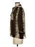 Parker Animal Print Brown 3/4 Sleeve Blouse Size XS - photo 5