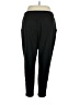 MTA Sport Solid Black Casual Pants Size 1X - photo 2