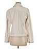 Chico's 100% Polyurethane Ivory Jacket Size Med (1) - photo 2