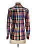 French Connection Plaid Orange Long Sleeve Button-Down Shirt Size 0 - photo 2