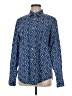 Assorted Brands 100% Cotton Paisley Blue Long Sleeve Button-Down Shirt Size M - photo 1