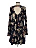 MTS Floral Black Casual Dress Size S - photo 2