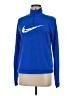 Nike 100% Polyester Blue Long Sleeve Turtleneck Size M - photo 1