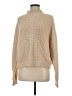 Olivia Grey Tan Turtleneck Sweater Size M - photo 1