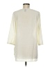H&M 100% Polyester Ivory 3/4 Sleeve T-Shirt Size 6 - photo 2