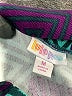 Lularoe Graphic Teal Casual Skirt Size M - photo 4