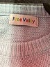 Free Valley Hearts Blue Pullover Sweater Size XS (estimated) - photo 7