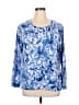 Onyx Blue 3/4 Sleeve Blouse Size XL (estimated) - photo 1