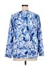 Onyx Blue 3/4 Sleeve Blouse Size XL (estimated) - photo 2