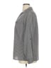 Notations Stripes Gray Long Sleeve Blouse Size 1X - photo 5