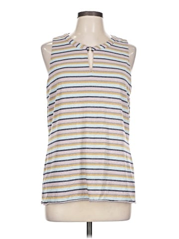 Etcetera Sleeveless Button-Down Shirt (view 1)