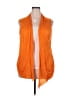 It's 100% Rayon Orange Cardigan Size 2X - photo 1