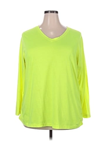 Danskin Now 3/4 Sleeve T-Shirt (view 1)