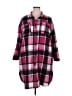 Unbranded 100% Polyester Pink Poncho Size 2X - photo 1