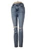 Good American Hearts Blue Jeans Size 26 waist - photo 1