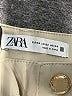 Zara Solid Tan Casual Pants Size 2 - photo 7