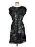 MICHAEL Michael Kors 100% Polyester Graphic Black Cocktail Dress Size S - photo 1