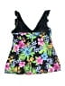 Unbranded Tropical Black Swimsuit Top Size S (estimated) - photo 2