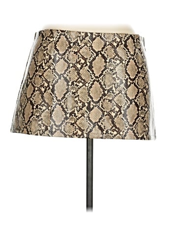Miaou Faux Leather Skirt (view 2)