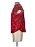 Adrienne Vittadini Red Short Sleeve Blouse Size S - photo 5