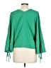 GeeGee Green 3/4 Sleeve Blouse Size L (estimated) - photo 2