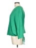 GeeGee Green 3/4 Sleeve Blouse Size L (estimated) - photo 5