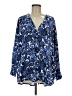 Masai Blue Long Sleeve Blouse Size M - photo 1