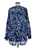 Masai Blue Long Sleeve Blouse Size M - photo 2