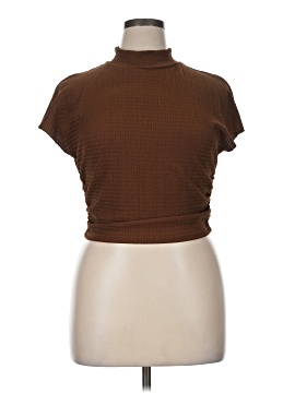 Shein Curve Short Sleeve Top