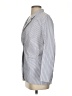 H&M 100% Cotton Stripes Gray Blazer Size XS - photo 5