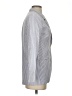 H&M 100% Cotton Stripes Gray Blazer Size XS - photo 4