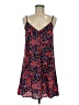 Shein 100% Polyester Floral Red Casual Dress Size 6 - photo 1