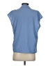 Shein 100% Polyester Blue Sleeveless Blouse Size 4 - photo 2