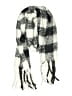 Unbranded 100% Polyester White Black Scarf One size - photo 1