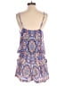 Parker 100% Silk Paisley Blue Romper Size S - photo 2