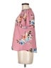 Sweet Wanderer Floral Pink Short Sleeve Blouse Size M - photo 5