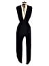 Juniper Blu Solid Black Jumpsuit Size S - photo 2