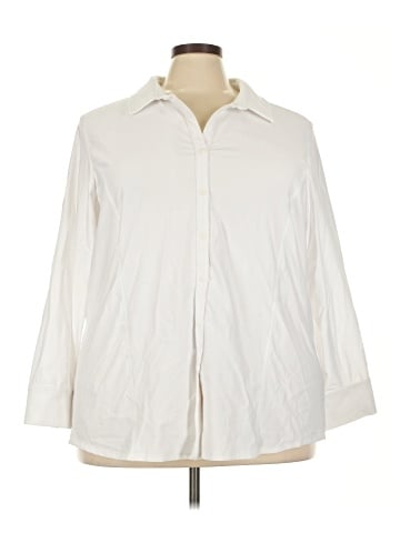 Dialogue 3/4 Sleeve Blouse (view 1)